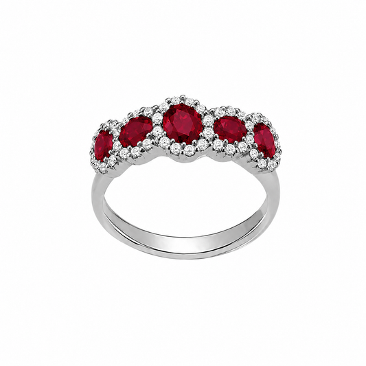 Anello di Rubini